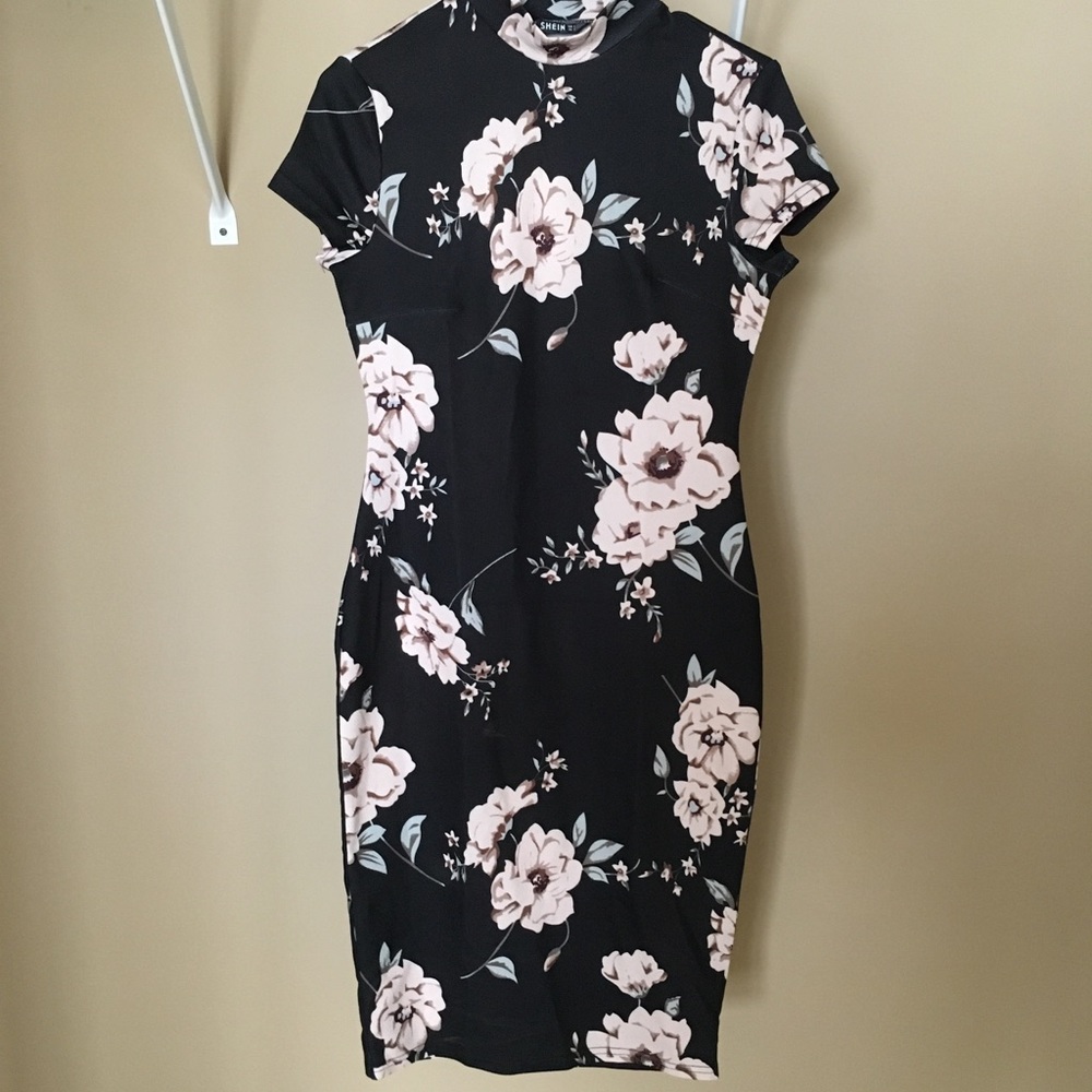 Shein Mock Neck Dress